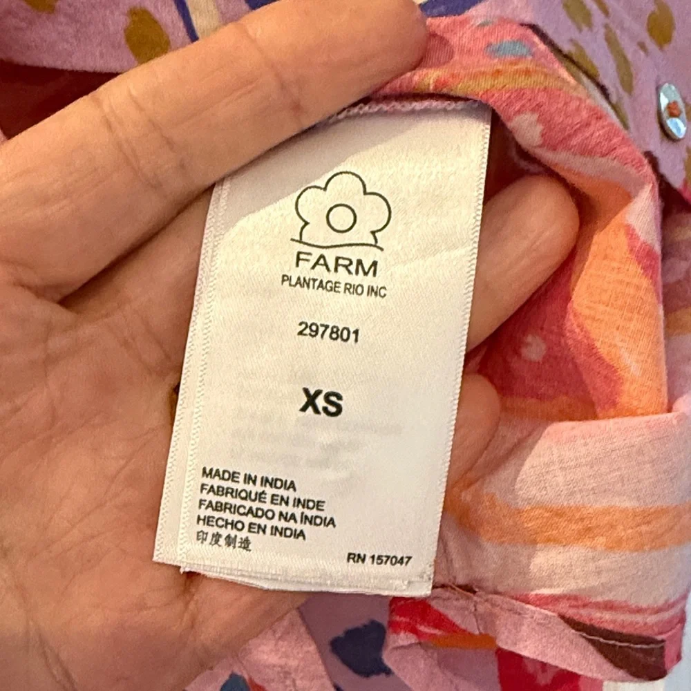 FARM Rio Multicolor Ruffled Blouse - Picture 3 of 5